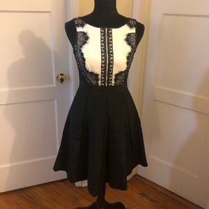 WHBM Midi Cocktail Dress w/ Pockets!